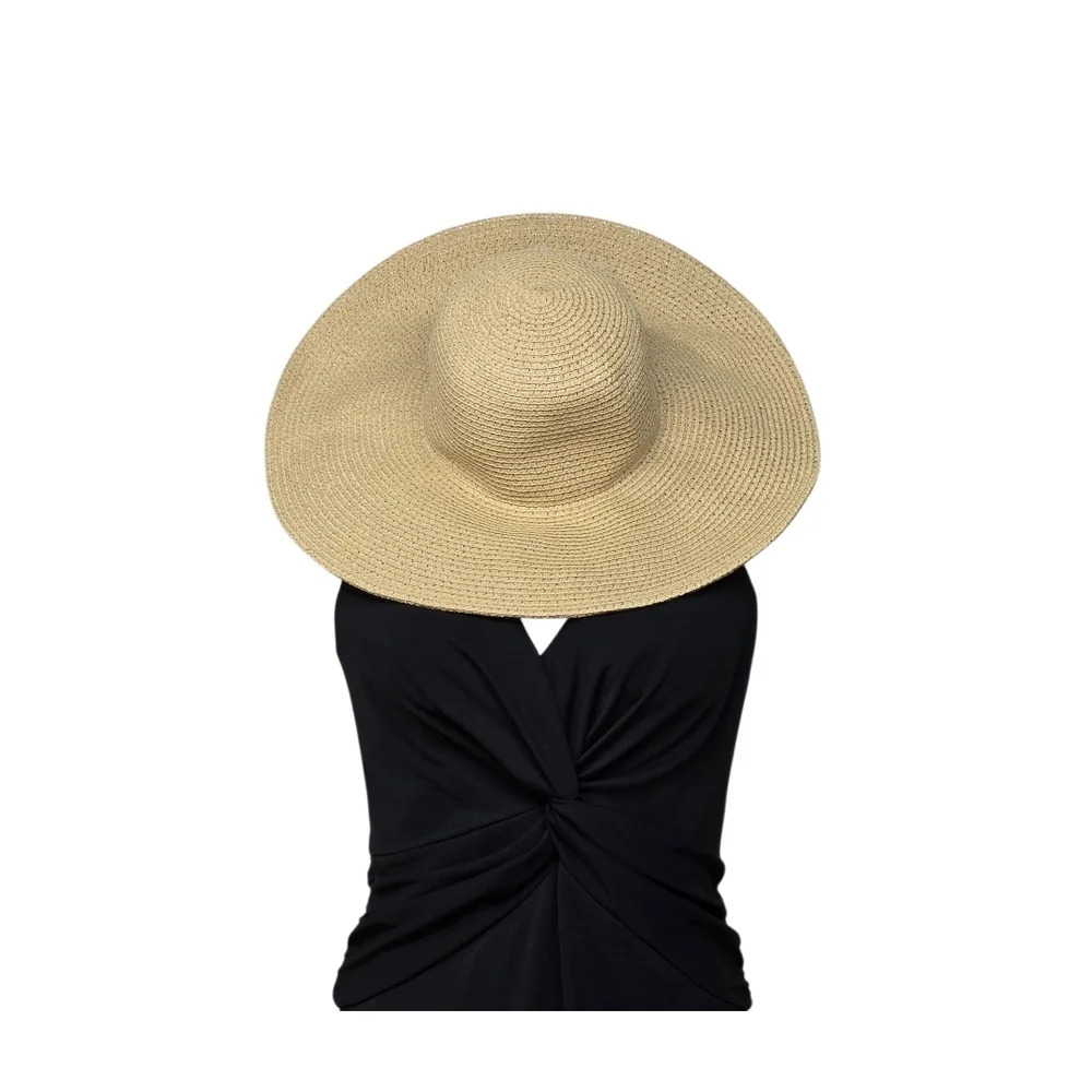 J. Crew Tan Wide-Brim Hat